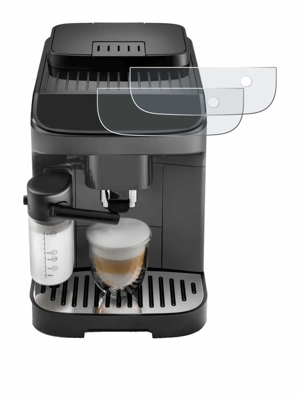 Image of the device DeLonghi Magnifica Evo with a wide variety of screen protectors.