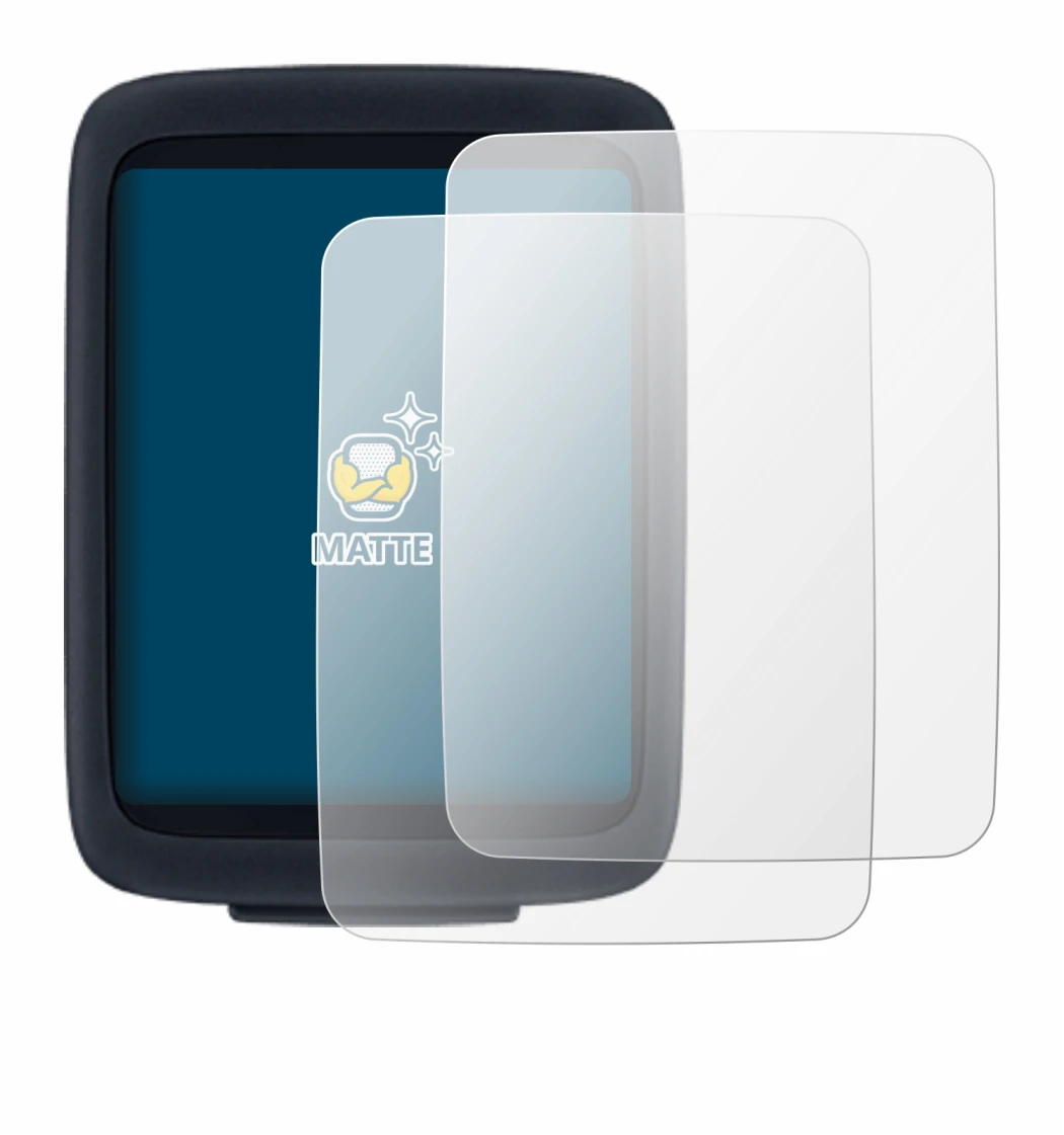 Image of the device Sigma BC 10.0 WR with a wide variety of screen protectors.