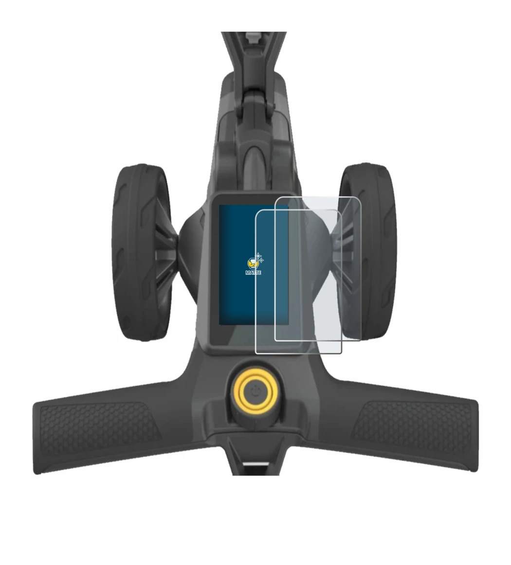 Image of the device PowaKaddy CT10 with a wide variety of screen protectors.