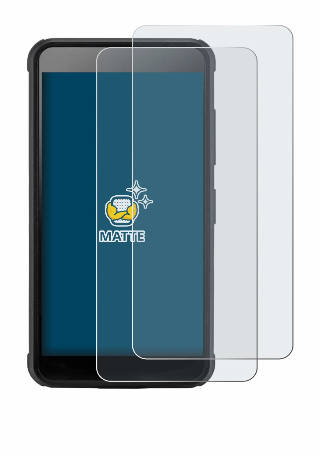 Image of the device SkyCaddie Pro 4X with a wide variety of screen protectors.