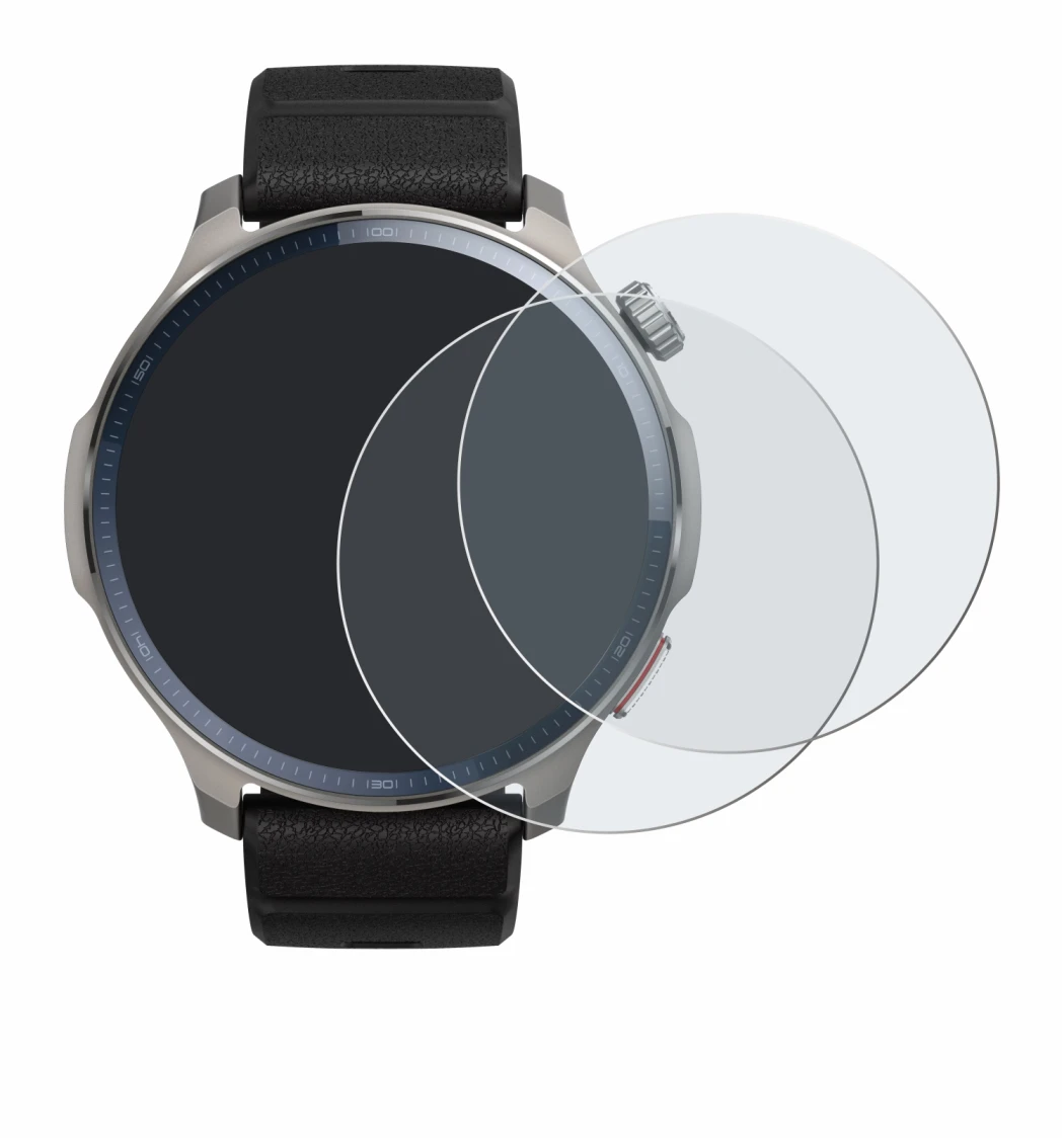 Image of the device Huami Amazfit Balance 2 with a wide variety of screen protectors.