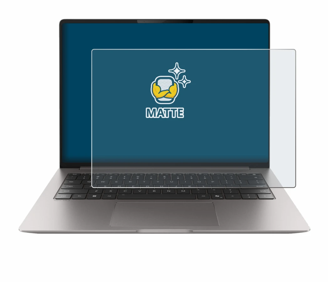 Image of the device Honor MagicBook Pro 14 with a wide variety of screen protectors.