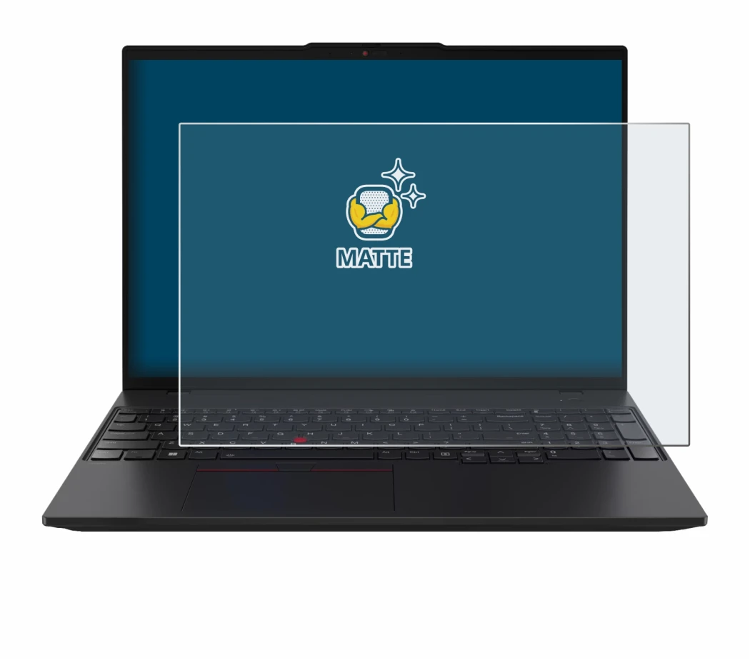Image of the device Lenovo ThinkPad L16 Gen 2 with a wide variety of screen protectors.