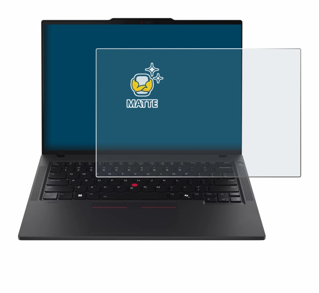Image of the device Lenovo ThinkPad T14 Gen 6 with a wide variety of screen protectors.