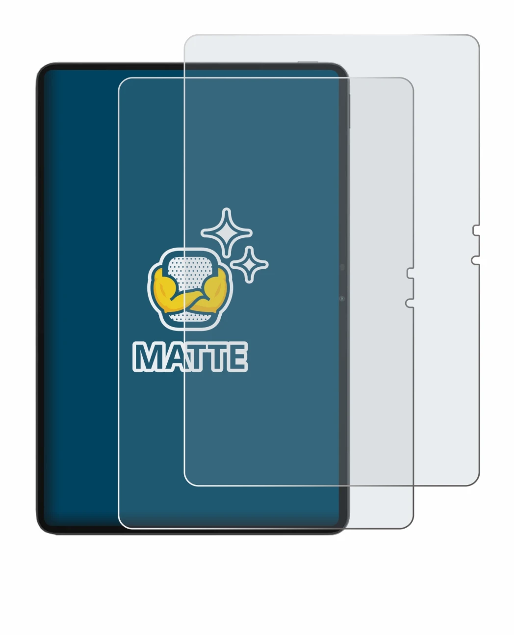 Image of the device Blackview MEGA 3 with a wide variety of screen protectors.