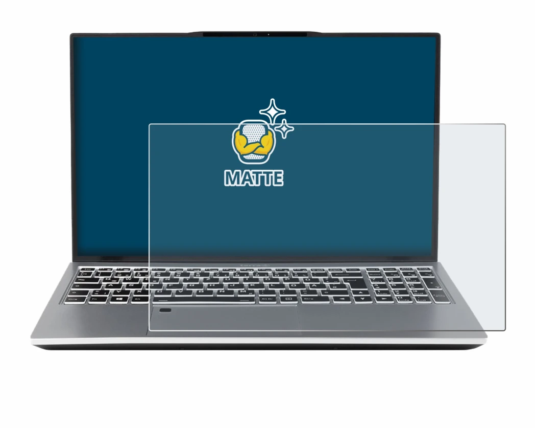 Image of the device terra Mobile 1551R i7 1355U W11P with a wide variety of screen protectors.