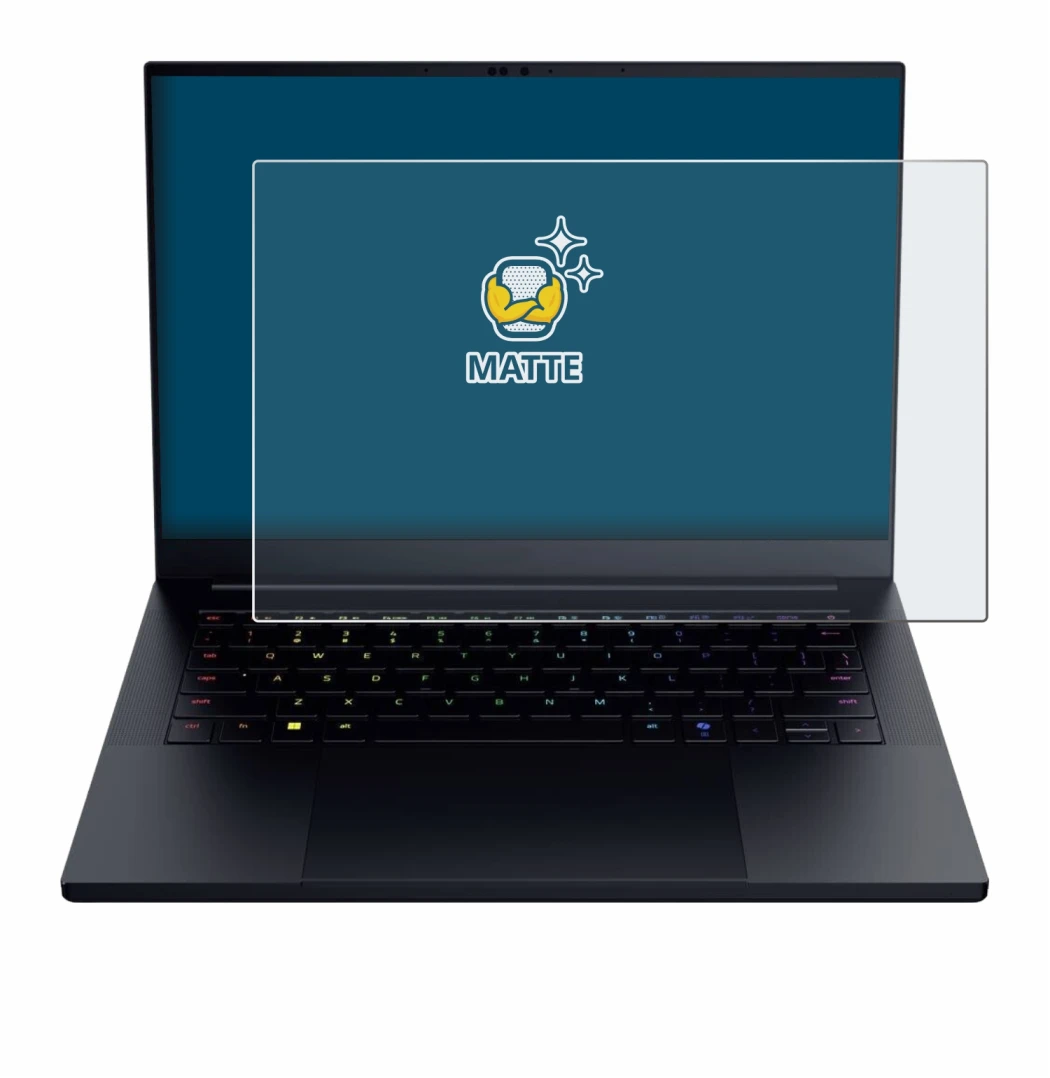 Image of the device Razer Blade 14 2025 with a wide variety of screen protectors.