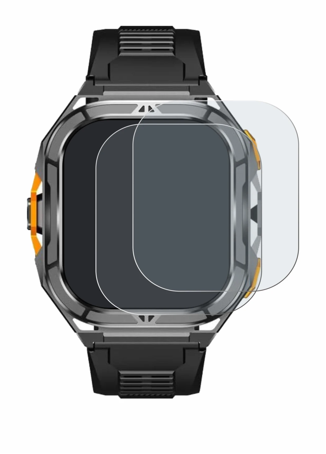 Image of the device Stahlgear Thor 3.0 with a wide variety of screen protectors.