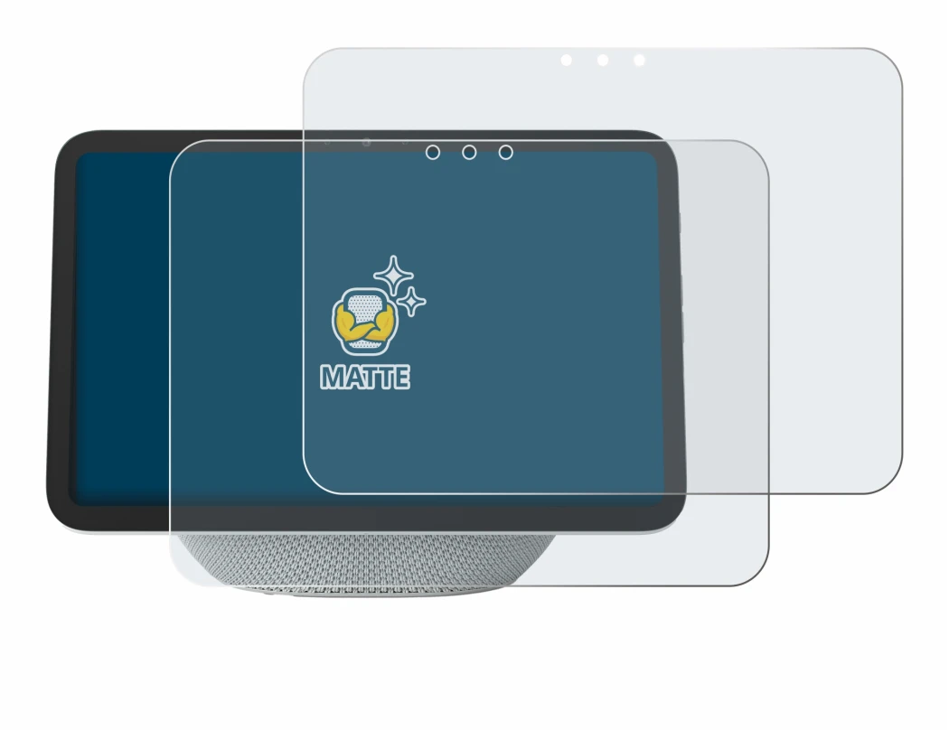 Image of the device Amazon Echo Show 8 2025 (4th Gen.) with a wide variety of screen protectors.