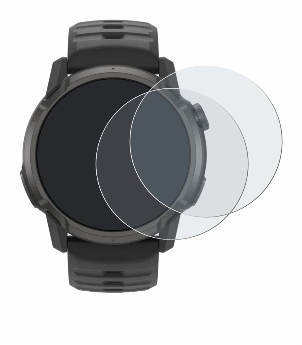 Image of the device Coros Apex 4 (42 mm) with a wide variety of screen protectors.