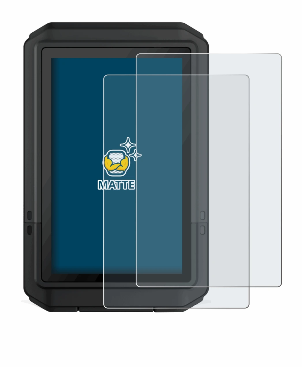 Image of the device Garmin eTrex Touch 2025 with a wide variety of screen protectors.