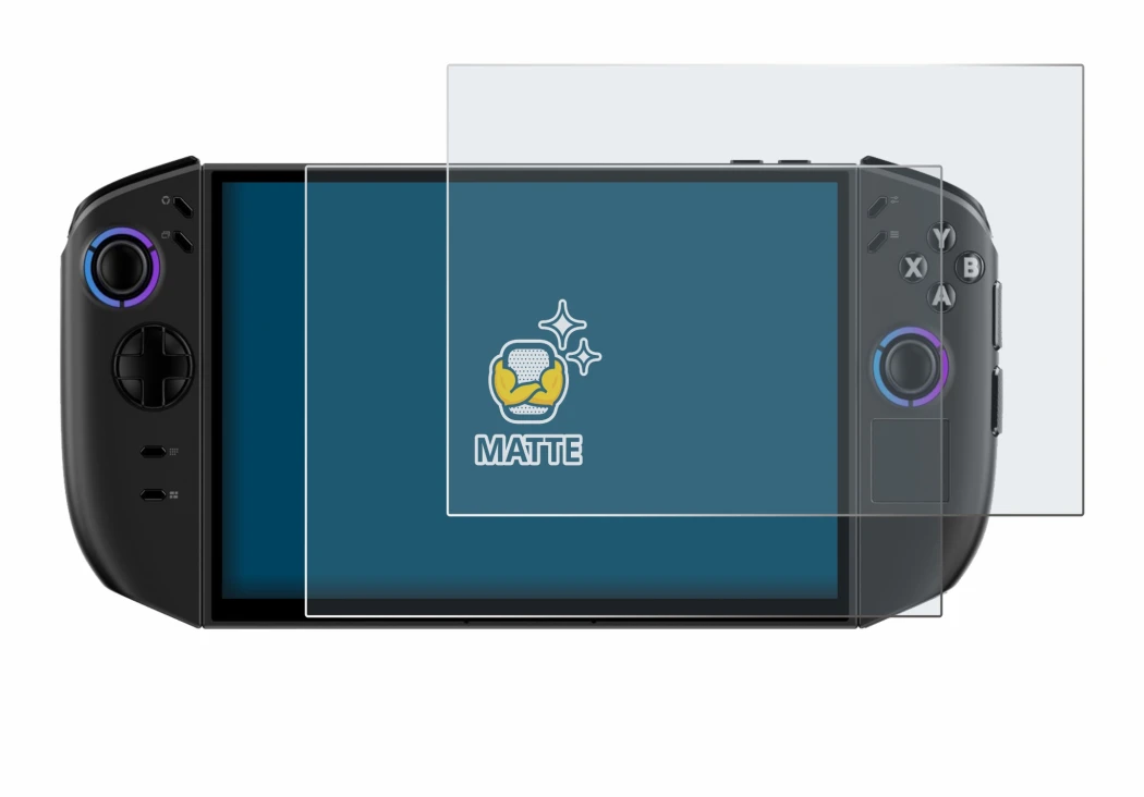 Image of the device Lenovo Legion Go Gen 2 with a wide variety of screen protectors.