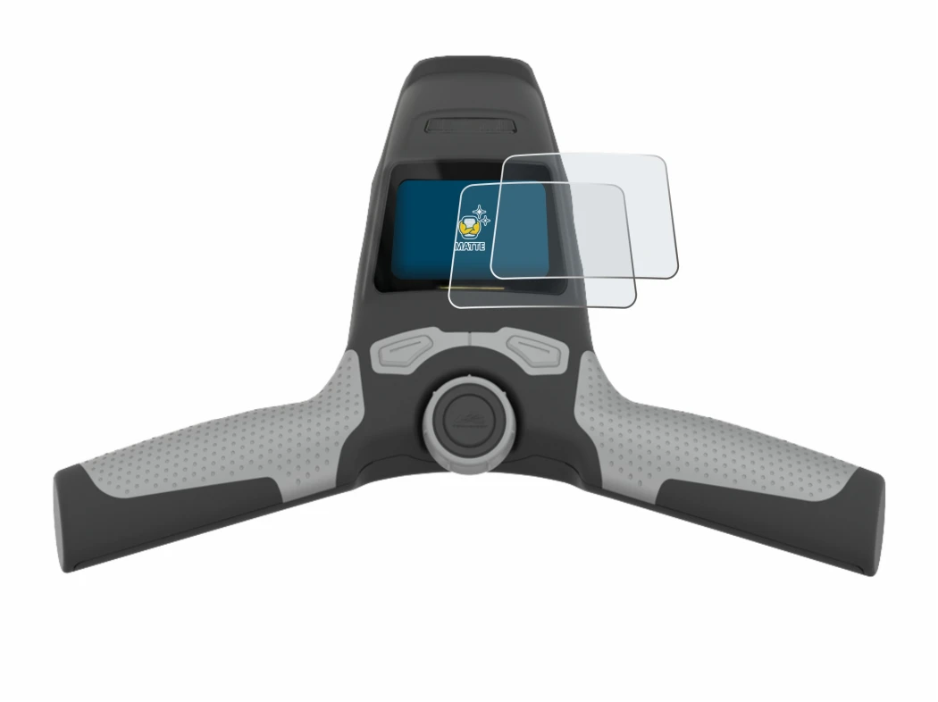 Image of the device PowaKaddy FW5s with a wide variety of screen protectors.