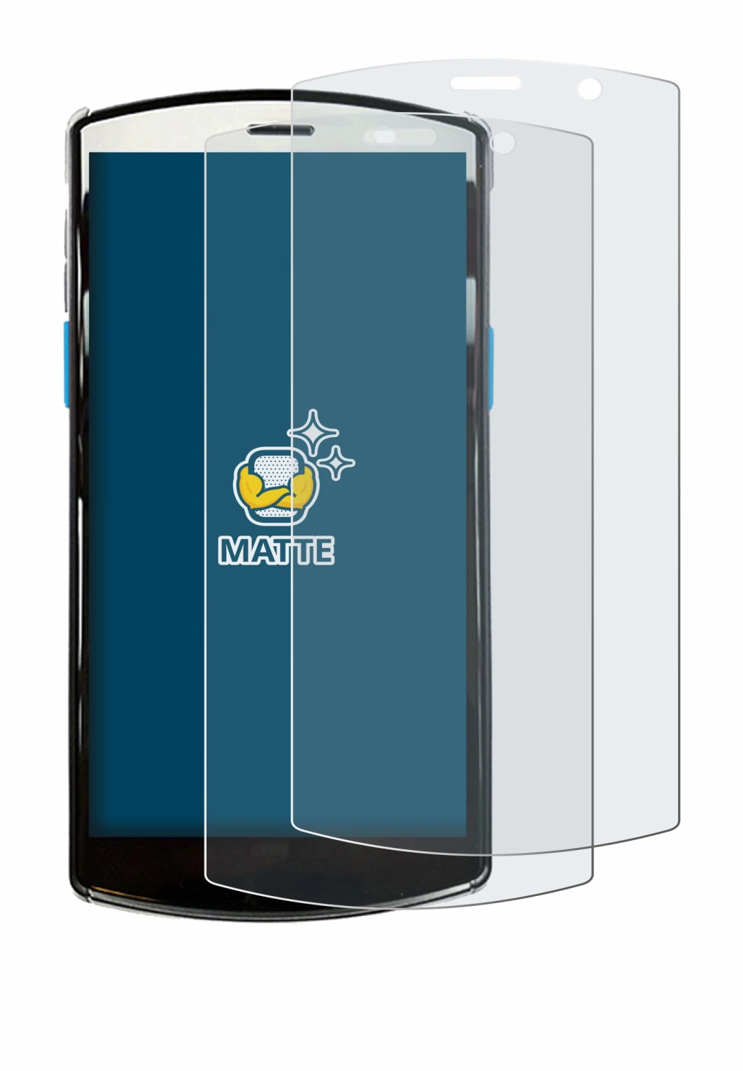 Image of the device Unitech EA510 with a wide variety of screen protectors.
