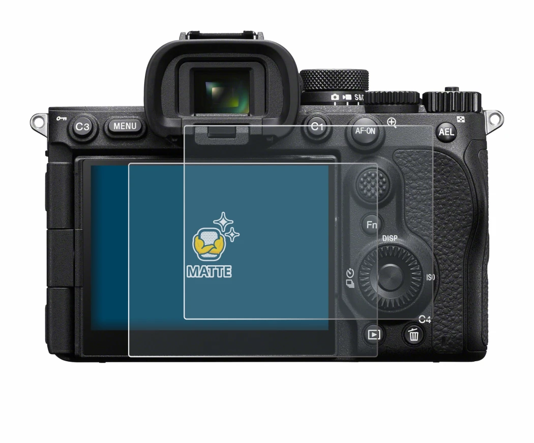 Image of the device Sony Alpha 7 V (ILCE-7M5) with a wide variety of screen protectors.
