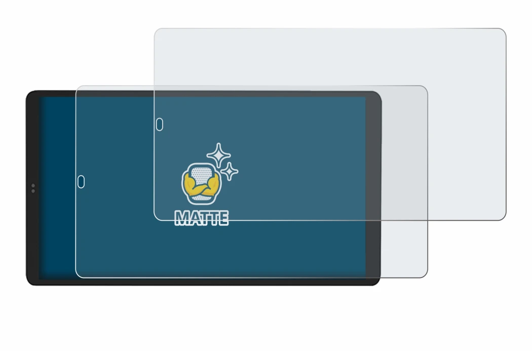 Image of the device Shelly Wall Display X2 with a wide variety of screen protectors.