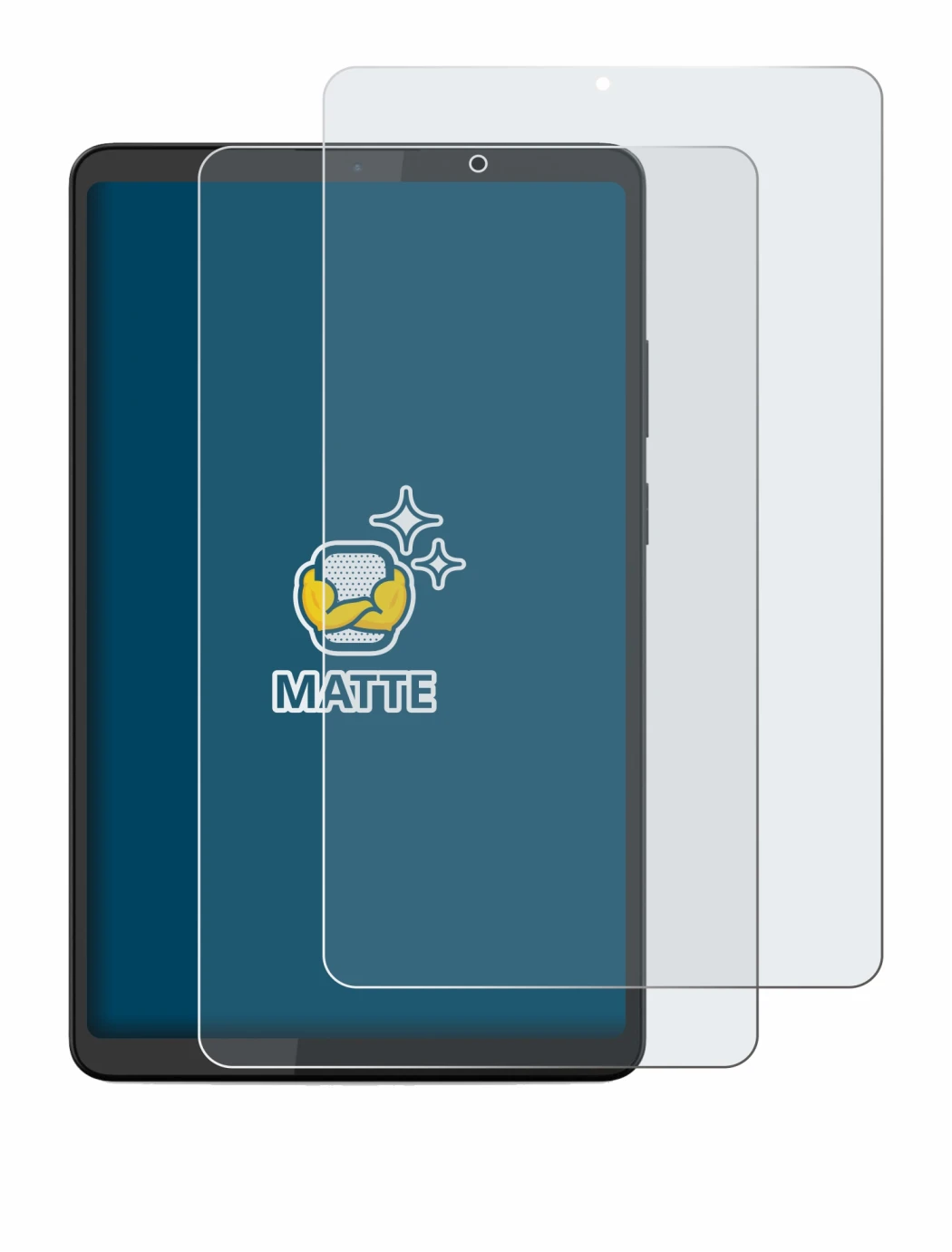 Image of the device Lenovo Tab K9 with a wide variety of screen protectors.