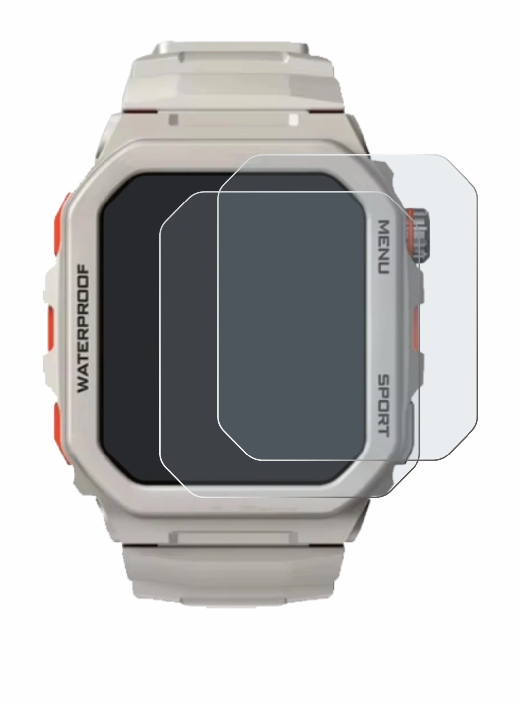 Image of the device Rogbid Tank G2 with a wide variety of screen protectors.