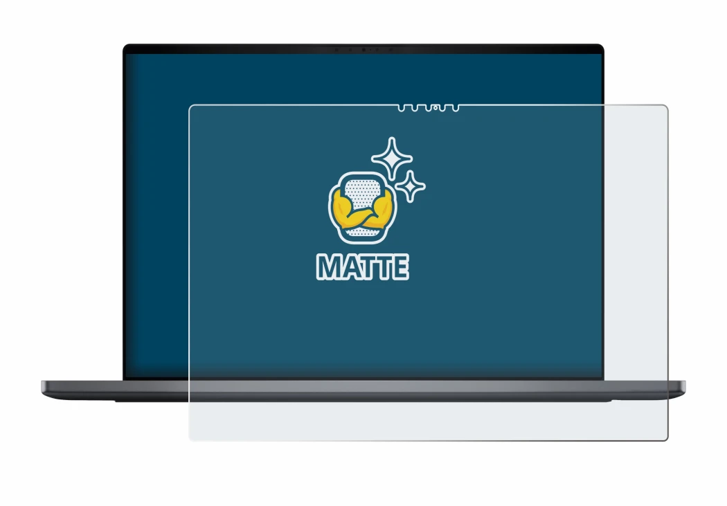 Image of the device Dell XPS 16 DA16260 with a wide variety of screen protectors.