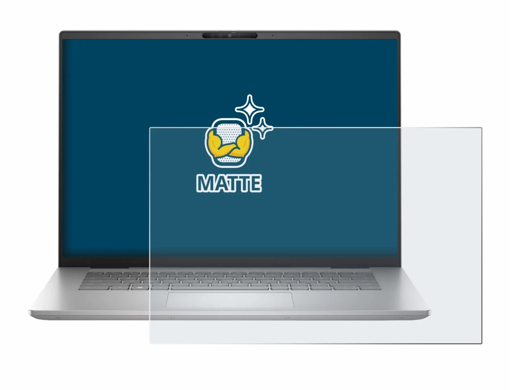 Image of the device Dell Inspiron 16 Plus 7630 with a wide variety of screen protectors.