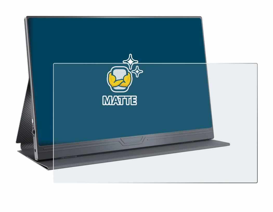 Image of the device CUIUIC GS156B2 with a wide variety of screen protectors.