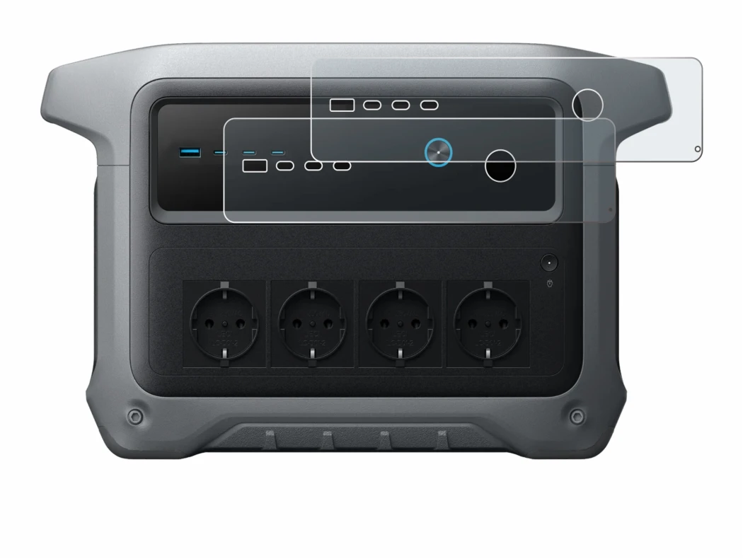 Image of the device Anker SOLIX C1000 Gen 2 with a wide variety of screen protectors.