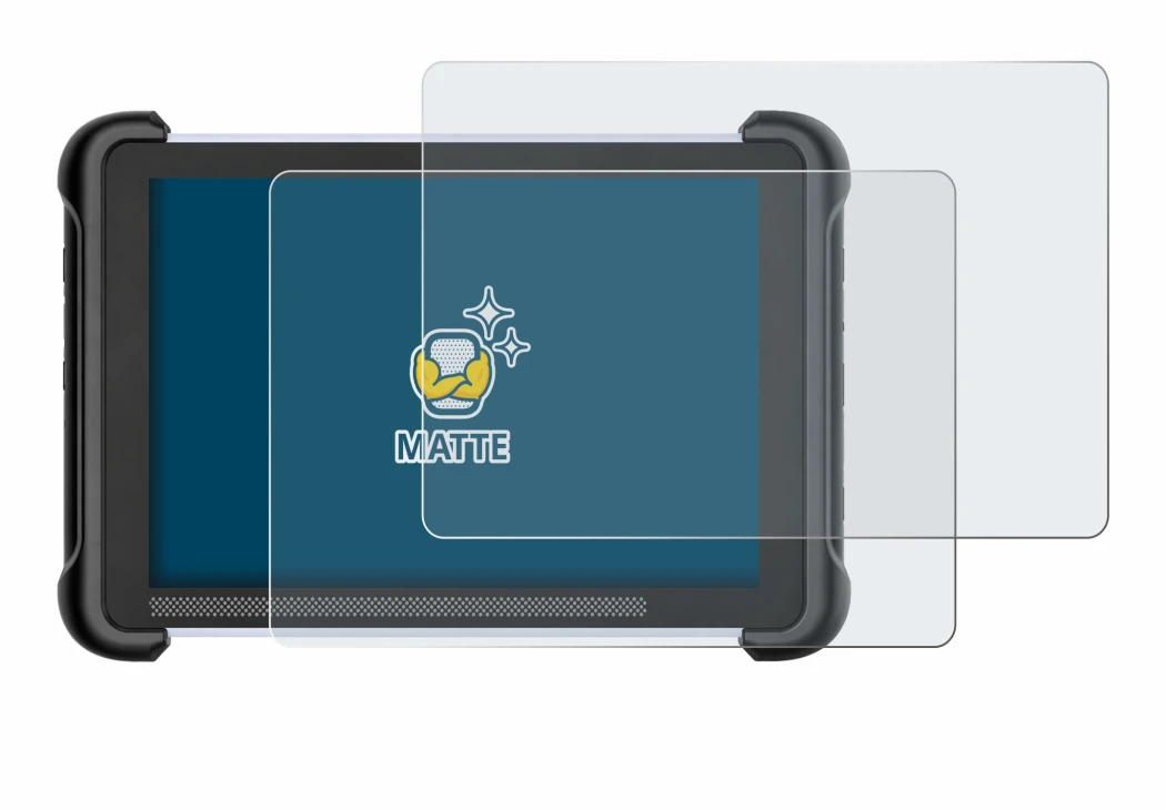 Image of the device MUCAR 892BT with a wide variety of screen protectors.