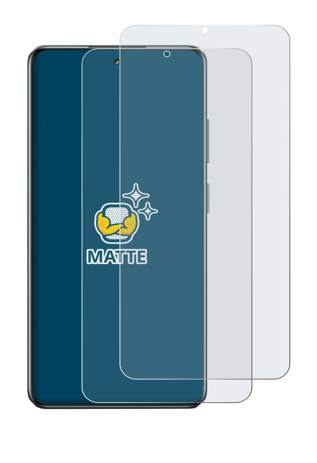 Image of the device realme C63 5G with a wide variety of screen protectors.