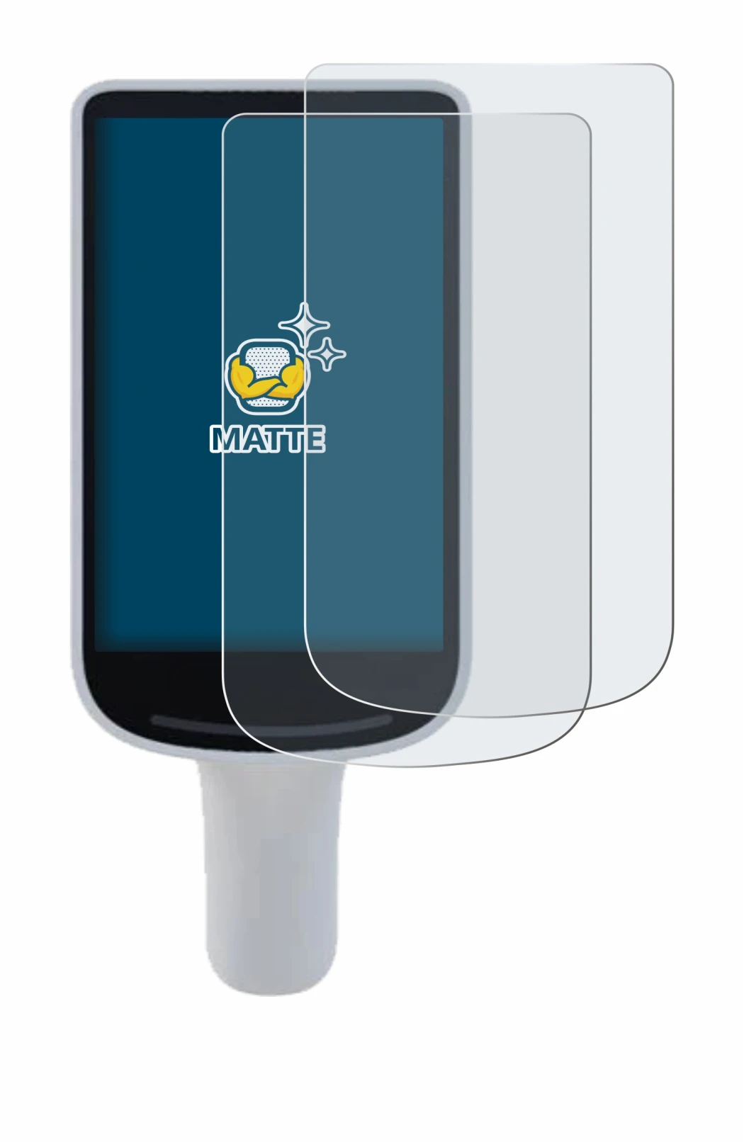 Image of the device Datalogic Joya Smart & Smart+ with a wide variety of screen protectors.
