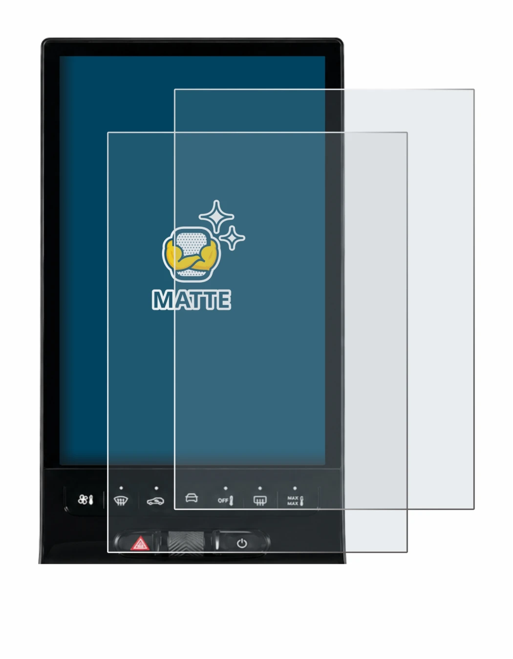 Image of the device Citroen C5 Aircross Waterfall-Display (2025-2026) with a wide variety of screen protectors.