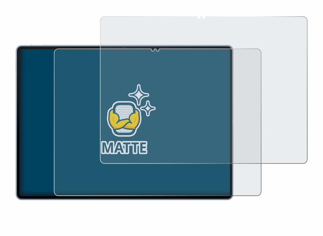 Image of the device Huawei MatePad Pro Max with a wide variety of screen protectors.