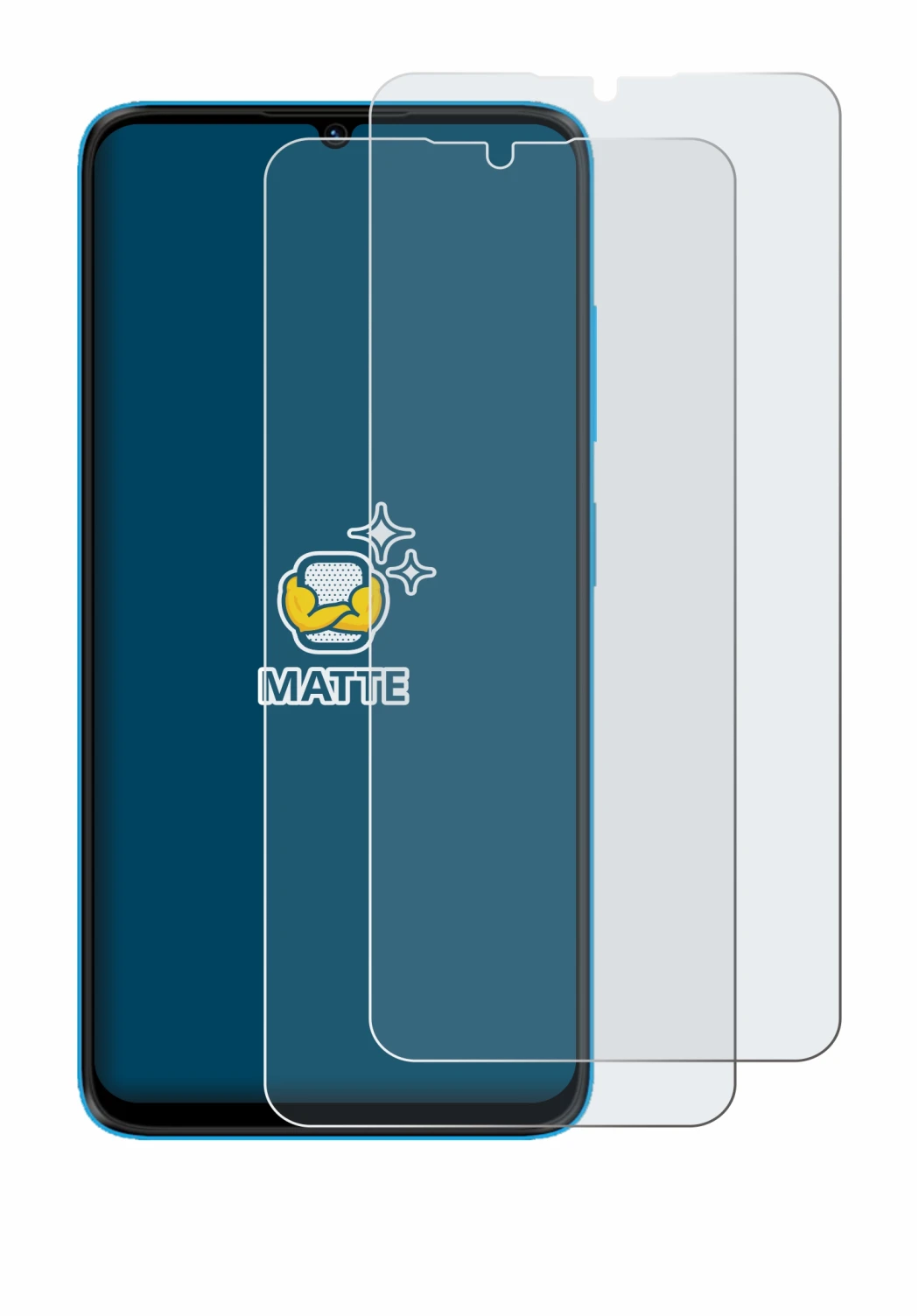 Image of the device HMD Vibe 2 5G with a wide variety of screen protectors.