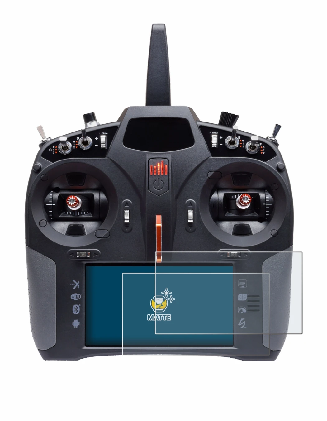 Image of the device Spektrum iX14 Plus Special Edition with a wide variety of screen protectors.