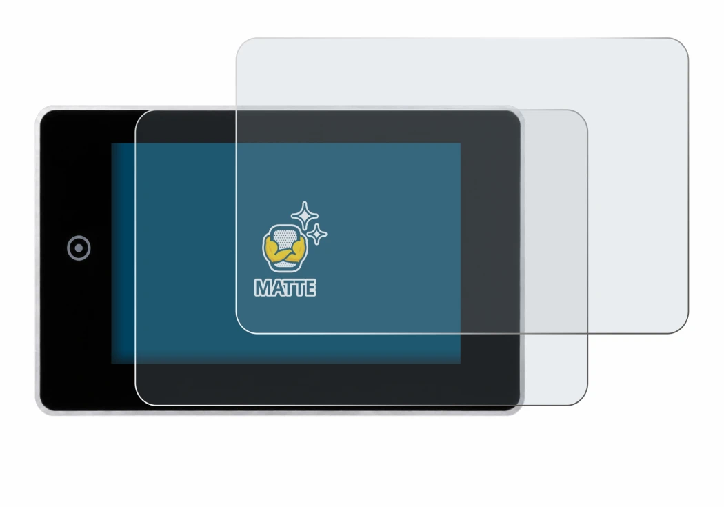 Image of the device Balearis PRO 3 with a wide variety of screen protectors.