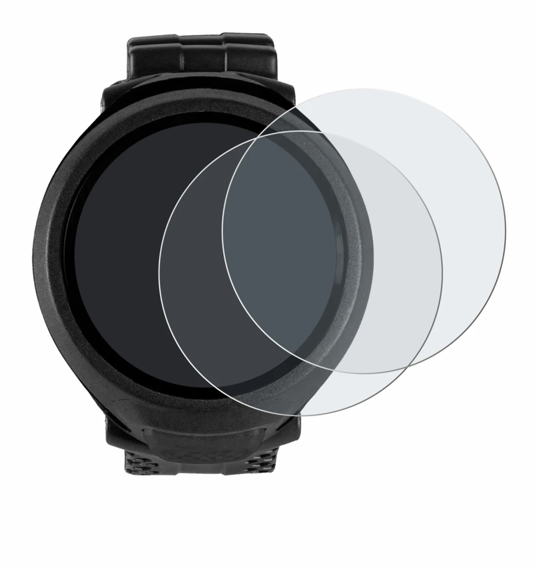 Image of the device Mares Puck Lite with a wide variety of screen protectors.