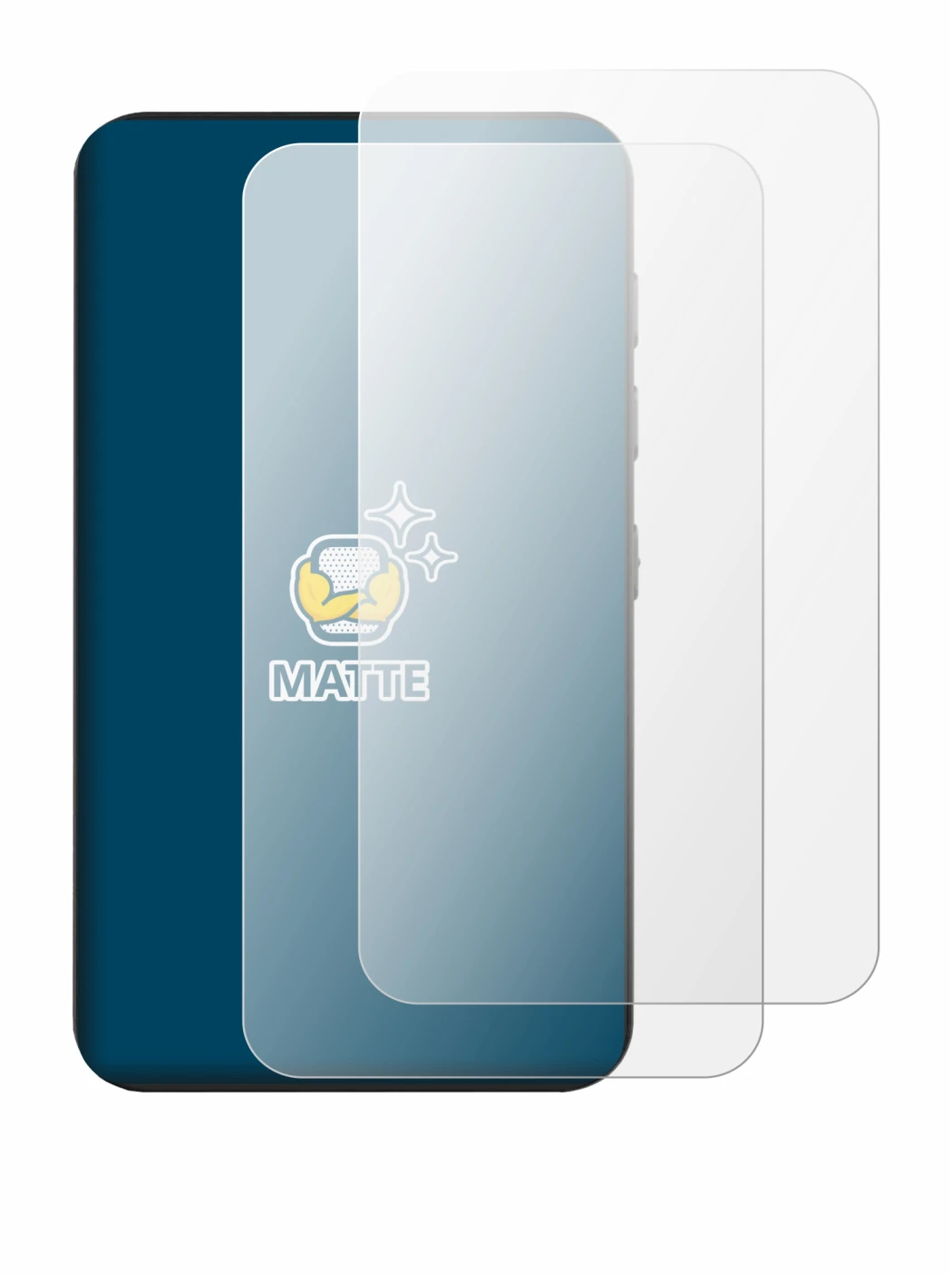 Image of the device innioasis G3 with a wide variety of screen protectors.