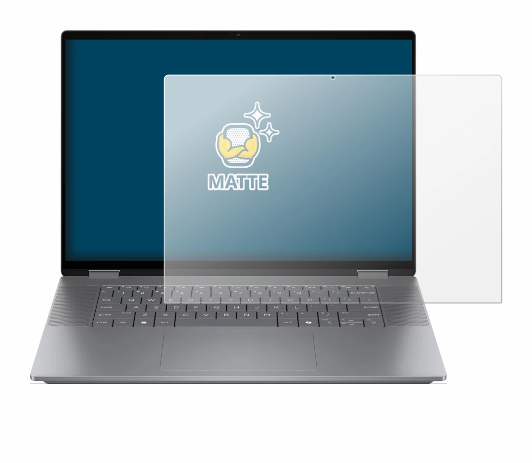 Image of the device HP OmniBook X Flip NGAI 16-ar with a wide variety of screen protectors.