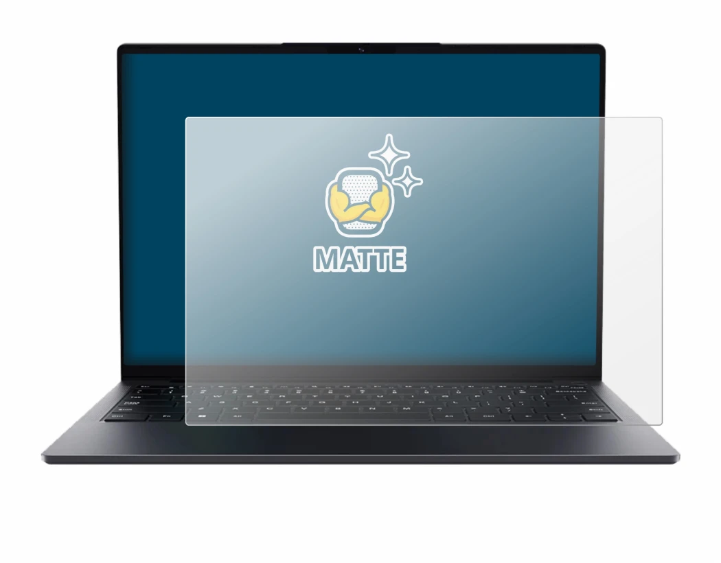 Image of the device Chuwi UniBook with a wide variety of screen protectors.