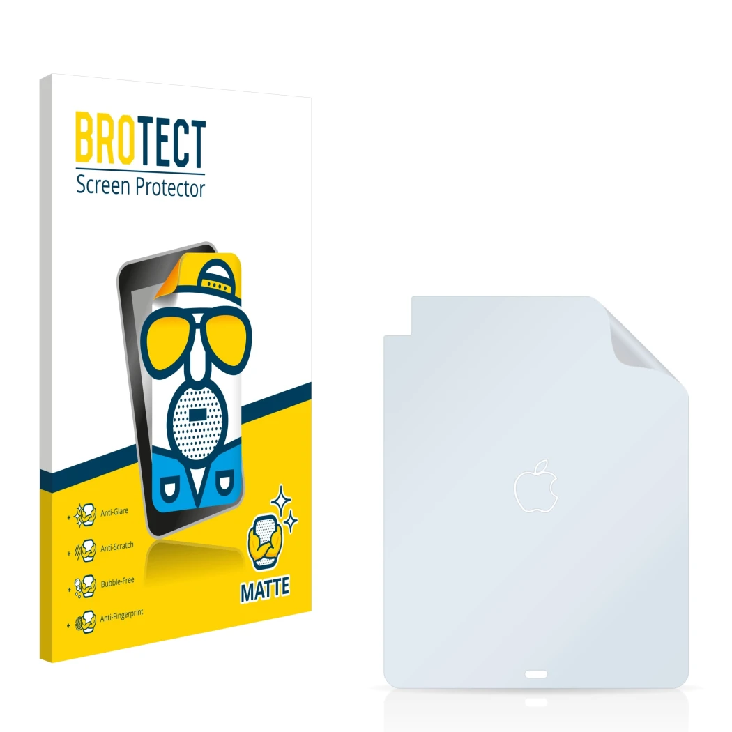 Front side of a product packaging with the brand logo BROTECT. Next to it is the corresponding screen protector.