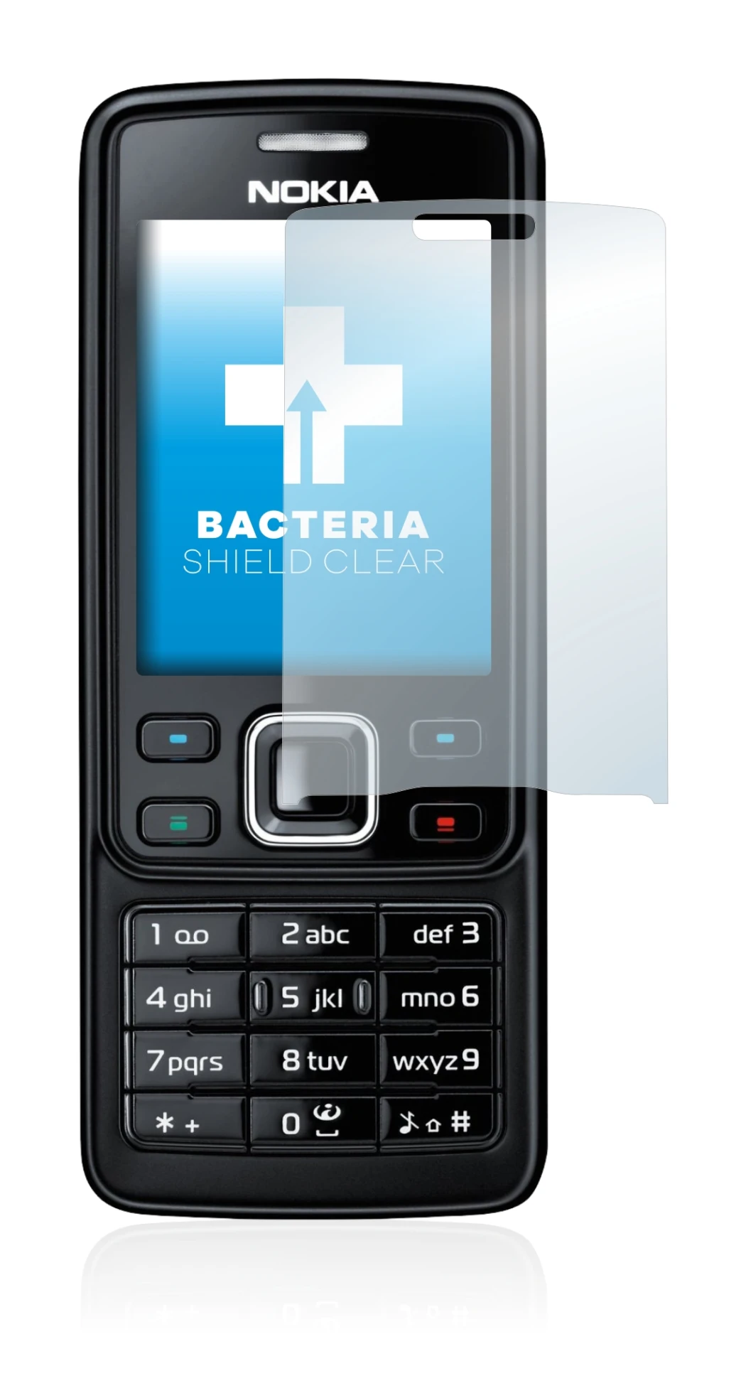 Image of the device Nokia 6300 2007 with a wide variety of screen protectors.