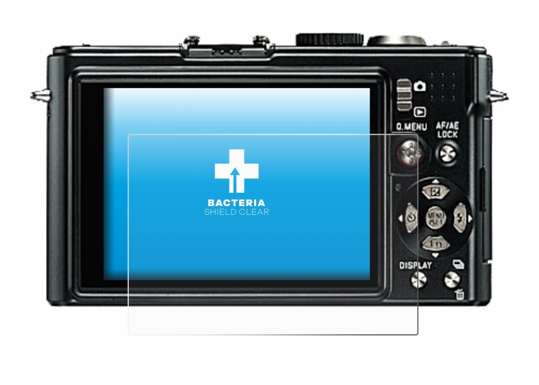 Image of the device Leica D-Lux 4 with a wide variety of screen protectors.