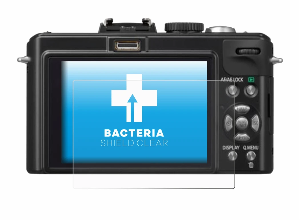 Image of the device Panasonic Lumix DMC-LX5 with a wide variety of screen protectors.