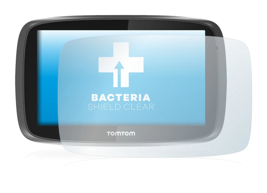 Image of the device TomTom GO 5000 with a wide variety of screen protectors.
