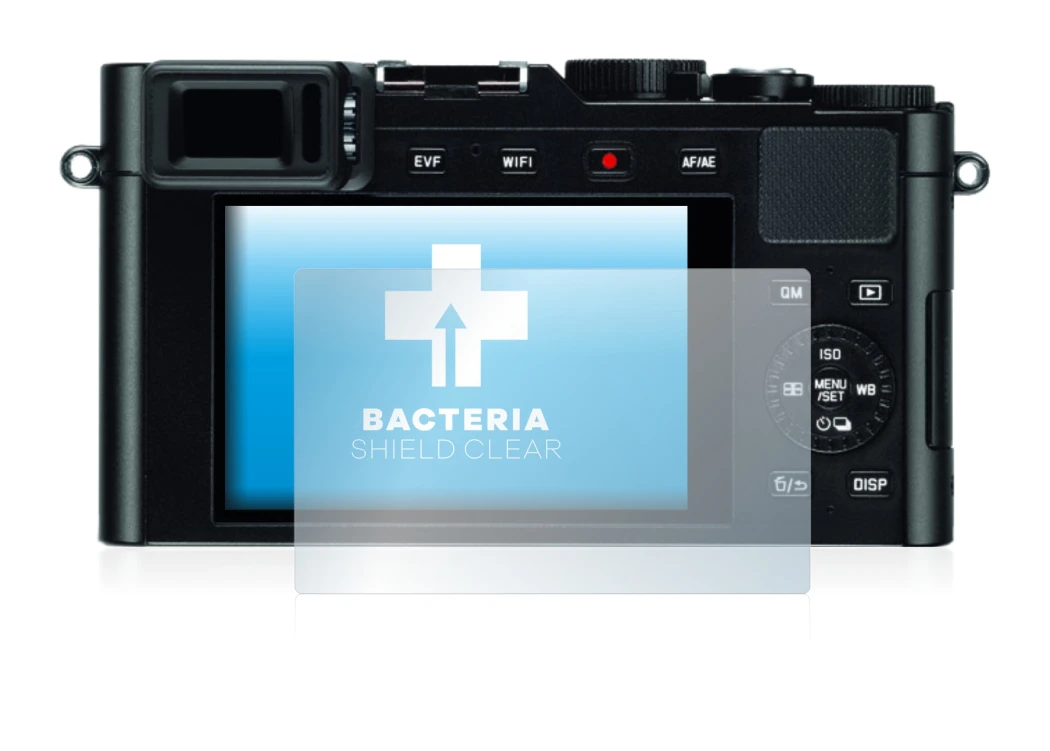 Image of the device Leica D-Lux (Typ 109) with a wide variety of screen protectors.