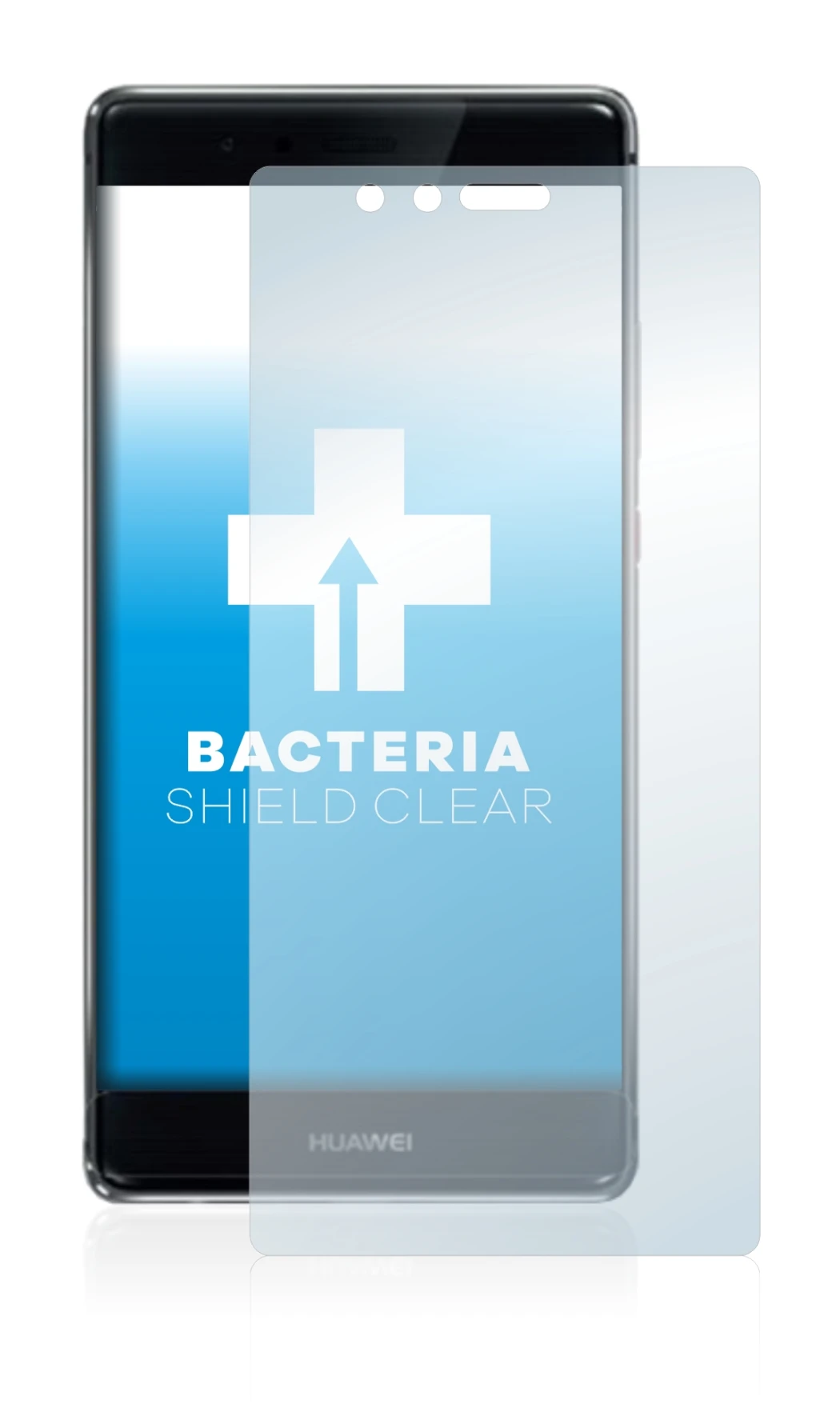 Image of the device Huawei P9 Plus with a wide variety of screen protectors.