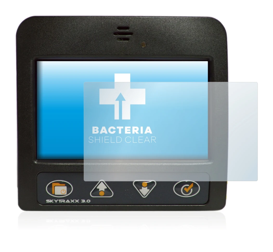 Image of the device Skytraxx 3.0 Vario with a wide variety of screen protectors.