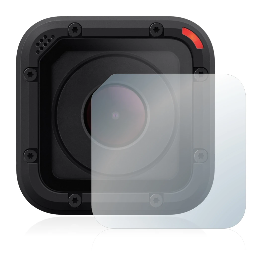 Image of the device GoPro Hero Session with a wide variety of screen protectors.