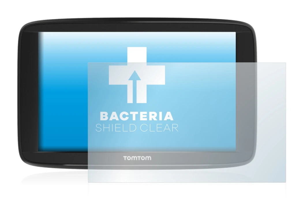 Image of the device TomTom Start 62 with a wide variety of screen protectors.