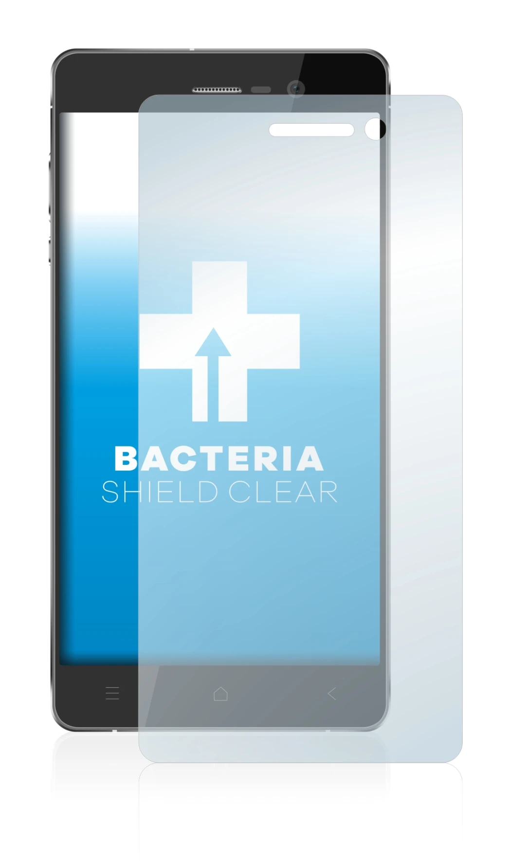 Image of the device Blackview Omega Pro with a wide variety of screen protectors.