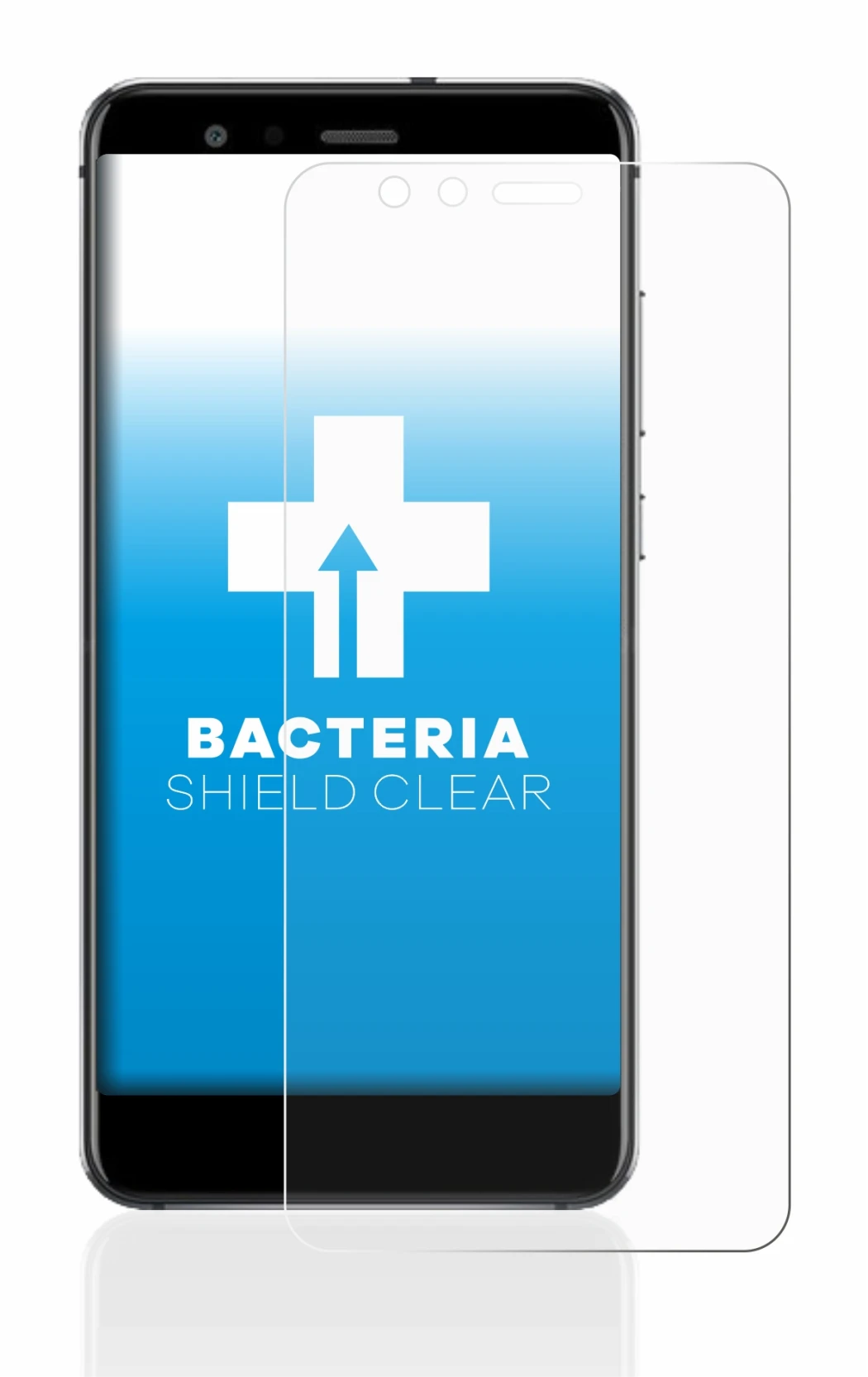 Image of the device Huawei P10 Lite with a wide variety of screen protectors.